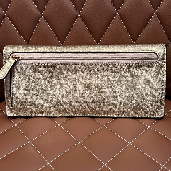 Michael Kors Metallic Wallet - Picture 3 of 7